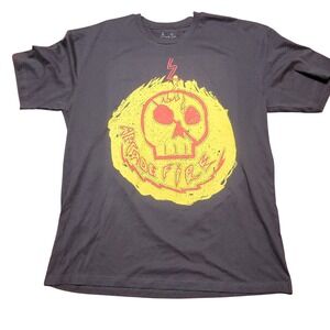 Arcade Fire T Shirt WE AF Graphic Band Tee Skull Black Size 2XL